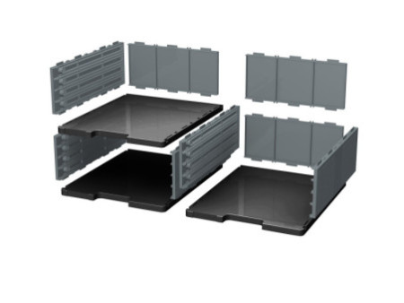 EXACOMPTA Module de classement MODULODOC Jumbo, noir / gris