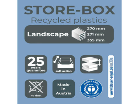 EXACOMPTA Module de classement BIG-BOX PLUS, arlequin