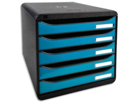 EXACOMPTA Module de classement BIG-BOX PLUS, 5 tiroirs,