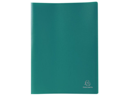 EXACOMPTA Protège-documents, A4, 40 pochettes, vert foncé