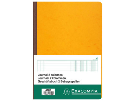 EXACOMPTA Piqûre 'Journal folioté, 297 x 210 mm, 32 lignes
