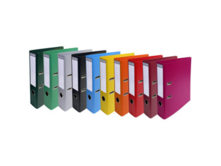 EXACOMPTA Classeur à levier PVC Premium, A4, 70 mm, fuchsia