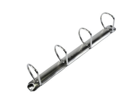 EXACOMPTA Classeur rembordé PVC, 4 anneaux en D, A4, bleu