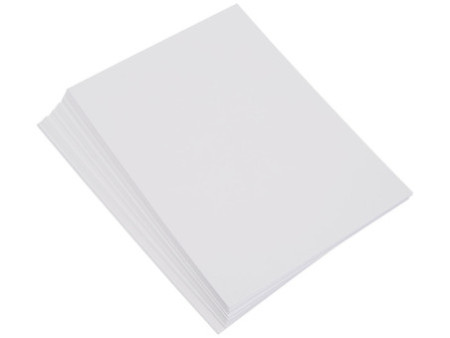 EXACOMPTA Fiches bristol, A6, uni, blanc