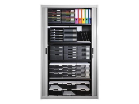 EXACOMPTA Module de classement MODULO A4 ECOBlack, 5 tiroirs