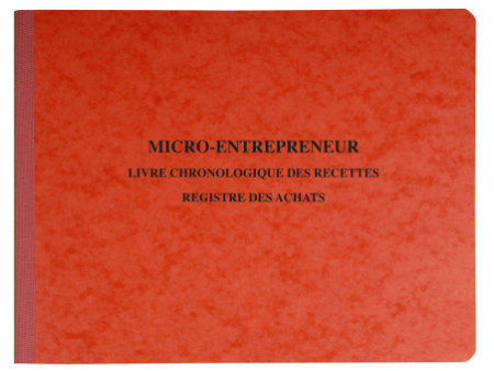 EXACOMPTA Piqûre 'Livre chronologique Micro-entrepreneur'