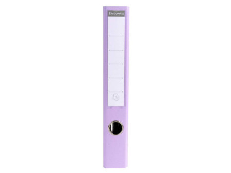 EXACOMPTA Classeur à levier PVC Premium, A4, 50 mm, lilas