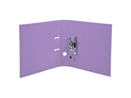 EXACOMPTA Classeur à levier PVC Premium, A4, 50 mm, lilas