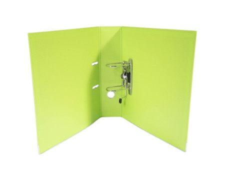 EXACOMPTA Classeur à levier PP Premium, A4, 80 mm, vert anis