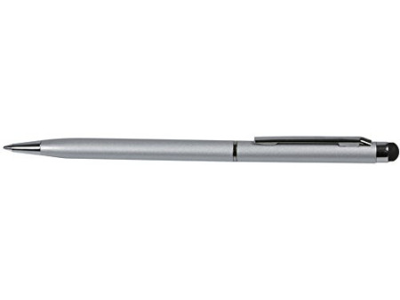 EXACOMPTA Stylo bille 'Twist' avec clip, argent