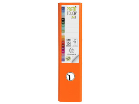 EXACOMPTA Classeur à levier PP Premium, A4, 80 mm, orange