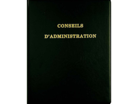 EXACOMPTA Reliure 'Délibérations Conseils d'Administration'