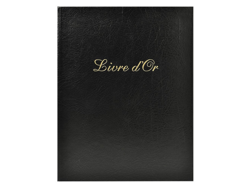 EXACOMPTA Livre d'Or Alpille, 220 x 260 mm, noir