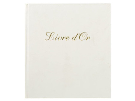 EXACOMPTA Livre d'Or Alpille, 220 x 260 mm, blanc