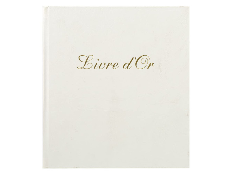 EXACOMPTA Livre d'Or Alpille, 220 x 260 mm, blanc