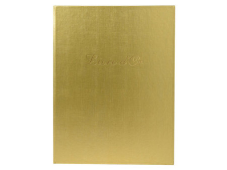 EXACOMPTA Livre d'Or Balacron, 270 x 220 mm, or