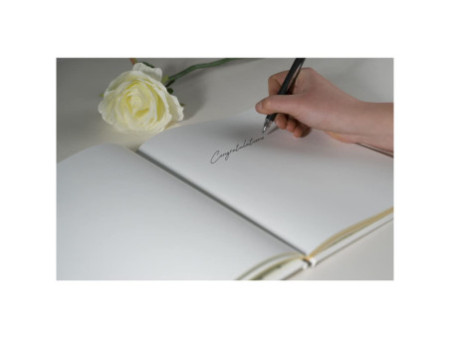 EXACOMPTA Livre d'Or Balacron, 270 x 220 mm, or