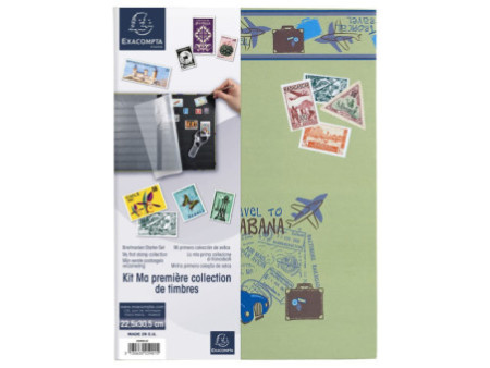 EXACOMPTA Kit de démarrage en philatélie Air Mail