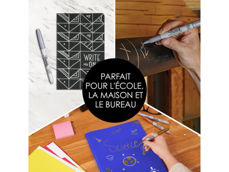 Sharpie Marqueur permanent métallisé, en blister, or