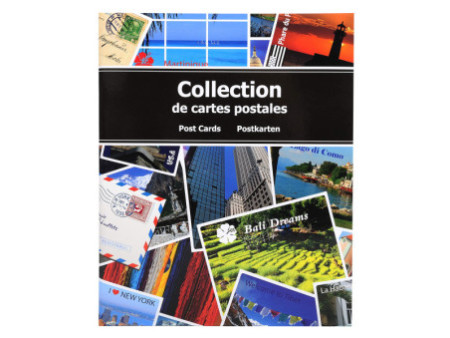 EXACOMPTA Album pour 200 cartes postales, 200 x 255 mm