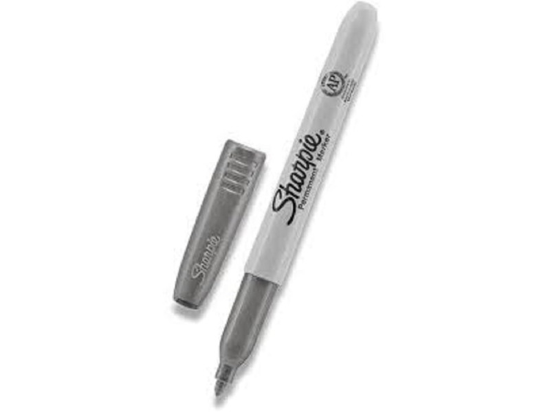 Sharpie Marqueur permanent métallisé, en blister, argent