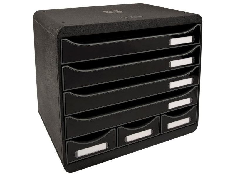 EXACOMPTA Module de classement STORE-BOX MINI, 7 tiroirs