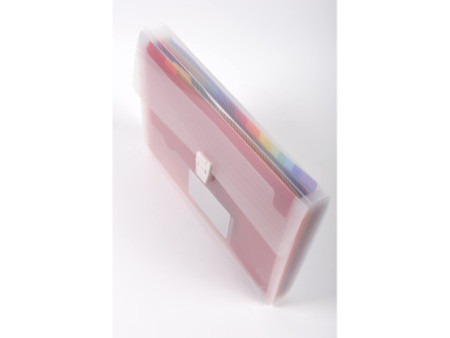 EXACOMPTA Trieur valisette Crystal, 13 compartiments