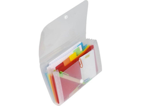 EXACOMPTA Trieur ménager Crystal, 6 compartiments
