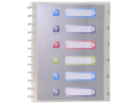 EXACOMPTA Protège-documents, A4, 10 pochettes, transparent