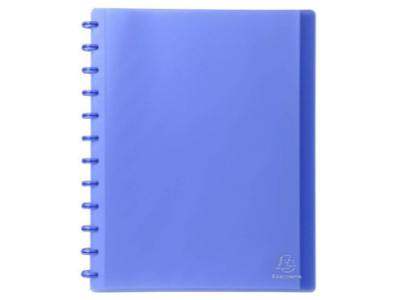 EXACOMPTA Protège-documents, A4, 30 pochettes, bleu