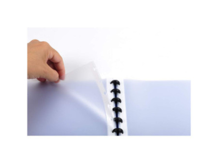 EXACOMPTA Protège-documents, A4, 30 pochettes, bleu