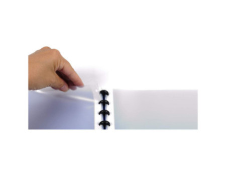 EXACOMPTA Protège-documents, A4, 30 pochettes, bleu