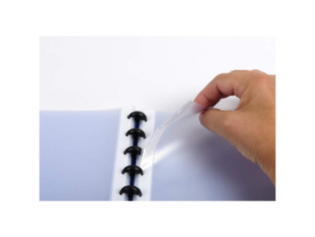 EXACOMPTA Protège-documents, A4, 30 pochettes, bleu