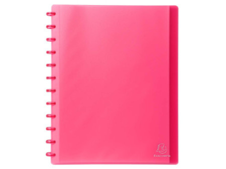 EXACOMPTA Protège-documents, A4, 30 pochettes, rouge