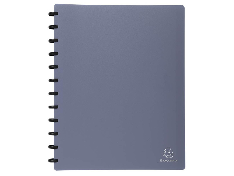 EXACOMPTA Protège-documents, A4, 30 pochettes, bleu