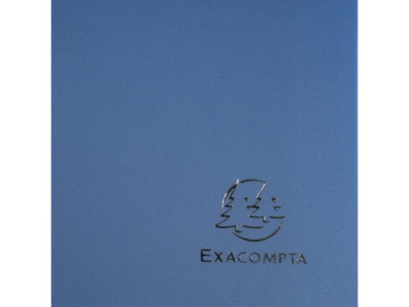 EXACOMPTA Protège-documents, A4, 30 pochettes, bleu