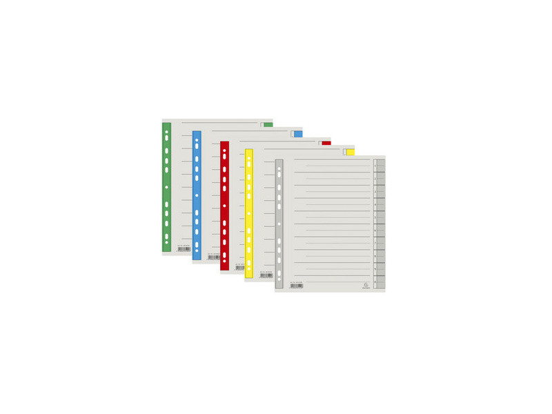 EXACOMPTA Intercalaires, A4 extra large, bleu