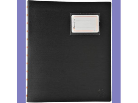 EXACOMPTA Protège-documents EXACTIVE, A4, 20 pochettes, noir