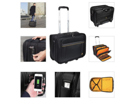 EXACOMPTA Trolley pour ordinateur EXATROLLEY, polyester
