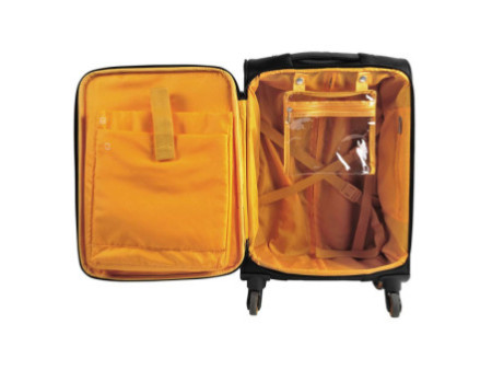 EXACOMPTA Trolley de voyage EXACTIVE, polyester, noir