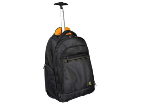 EXACOMPTA Sac à dos trolley EXABUSINESS, polyester, noir