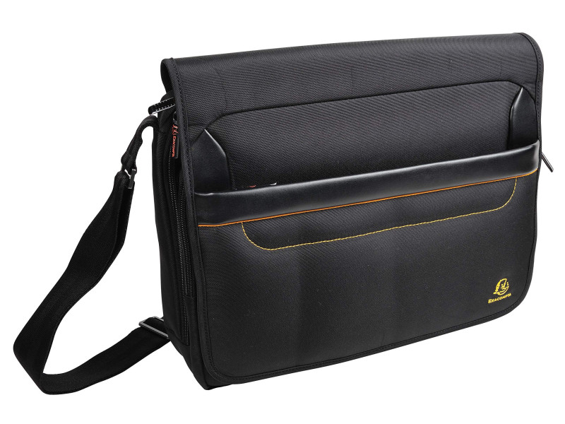 EXACOMPTA Sacoche EXACTIVE, polyester, noir