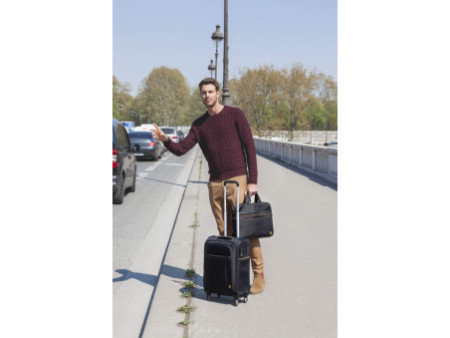 EXACOMPTA Sacoche EXACTIVE, polyester, noir