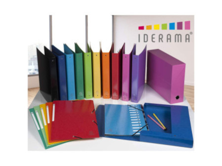 EXACOMPTA Classeur à anneaux Iderama, 4 anneaux, A4