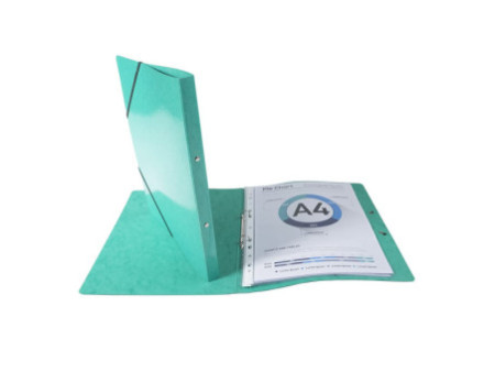 EXACOMPTA Classeur à anneaux Iderama, 2 anneaux, A4, vert