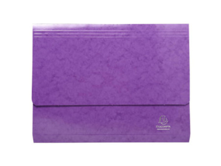 EXACOMPTA Pochette document à soufflet Iderama, A4, assorti
