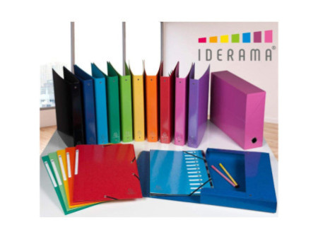 EXACOMPTA Chemise à élastique Iderama, A4, noir