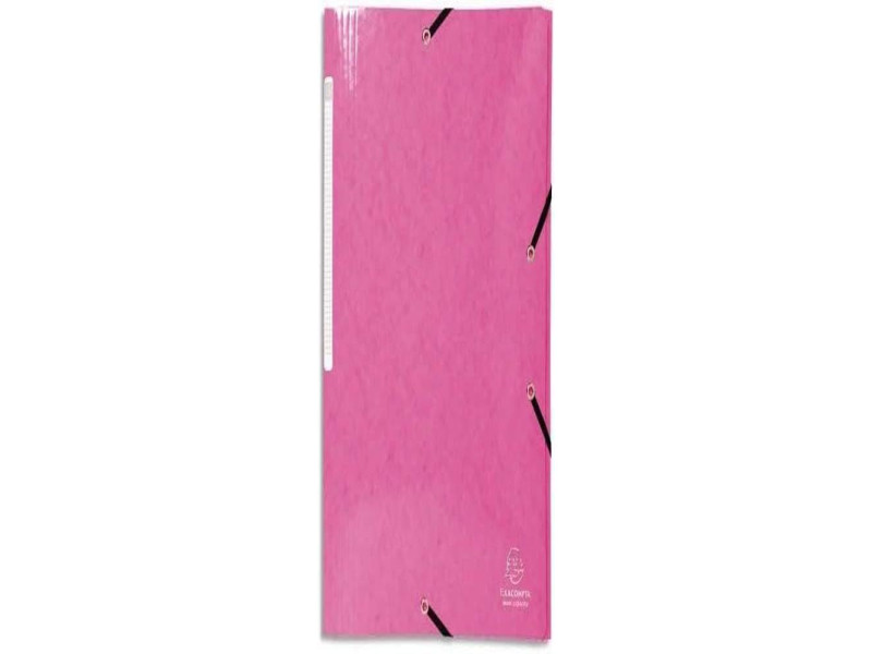 EXACOMPTA Chemise à élastique Iderama, A4, rose