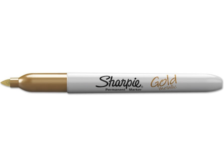 Sharpie Marqueur permanent FINE métallisé, or