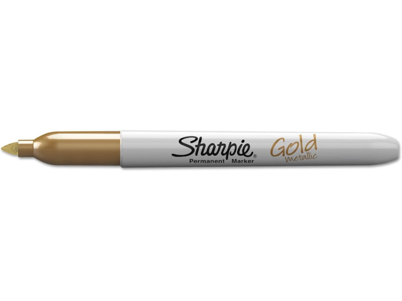 Sharpie Marqueur permanent FINE métallisé, or